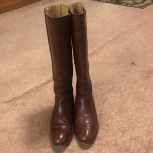 FRYE WIDE CALF BOOTS